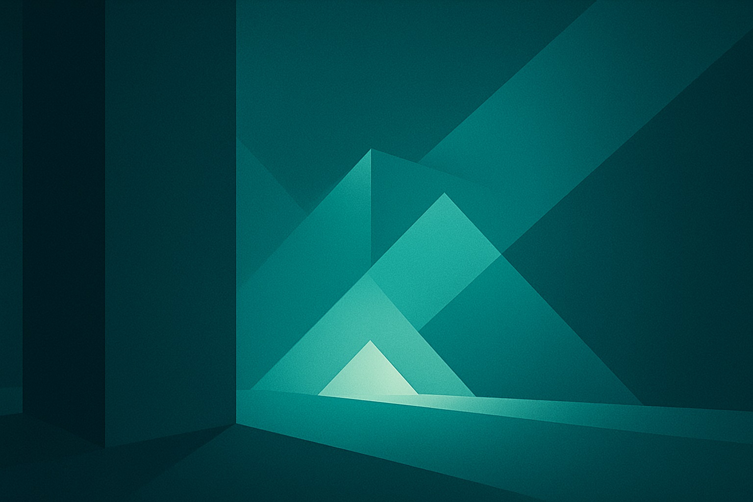 Abstract representation of technical architecture discussion