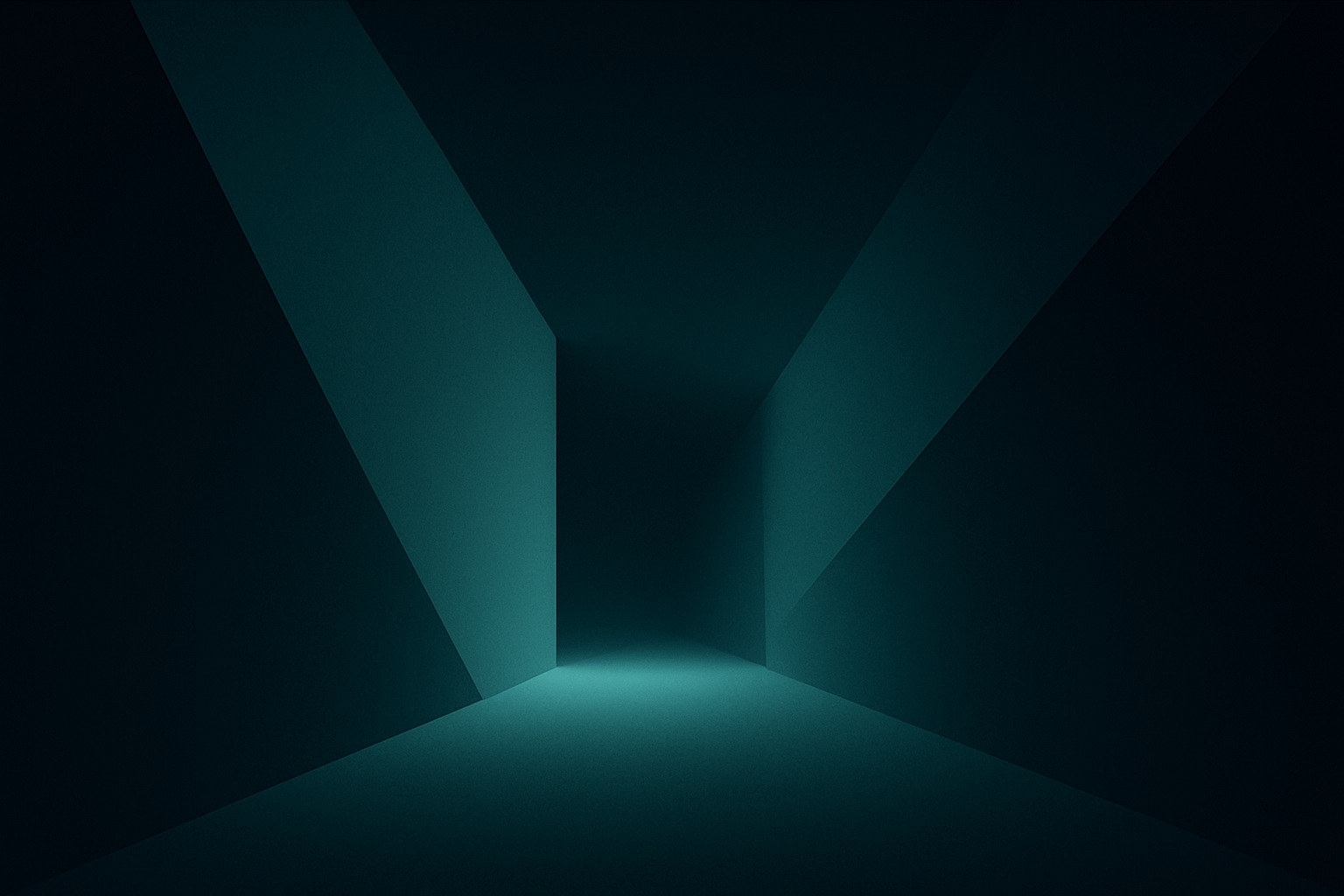 Person looking at email notification on laptop in dark room